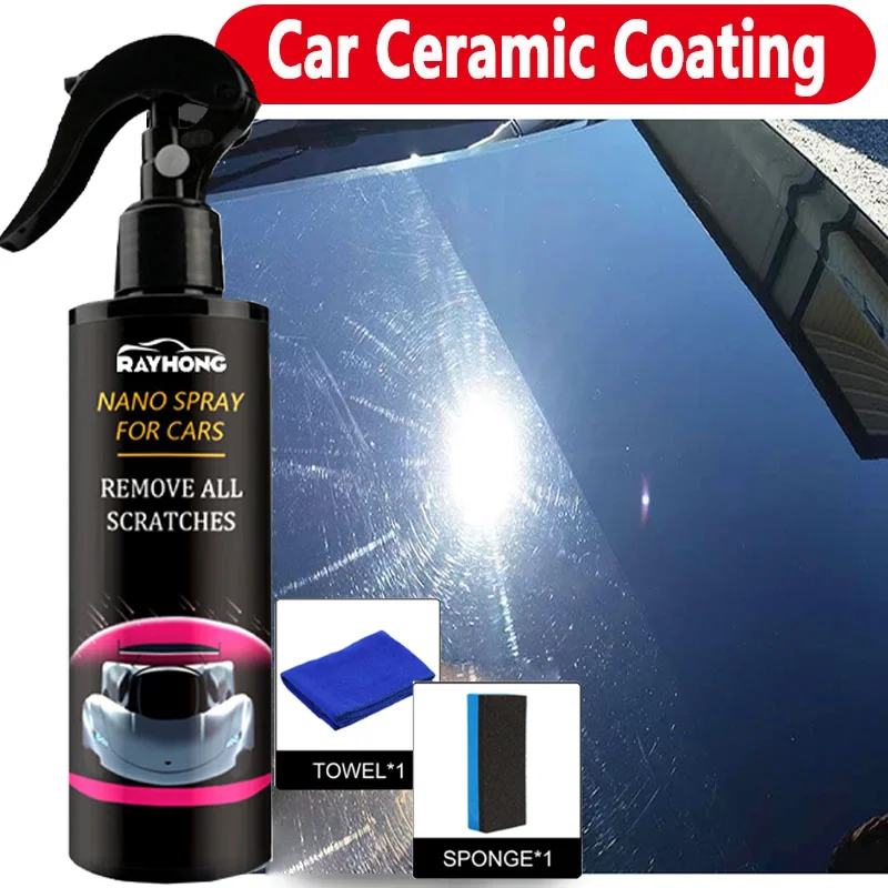 Car Wax Ceramic Coating - Керамическое покрытие для автомобильной краски, спрей-воск