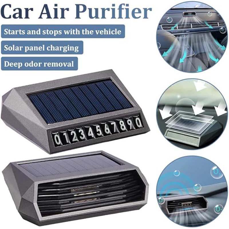 Odor Eliminator Car - Автомобильный очиститель воздуха на солнечной энергии,