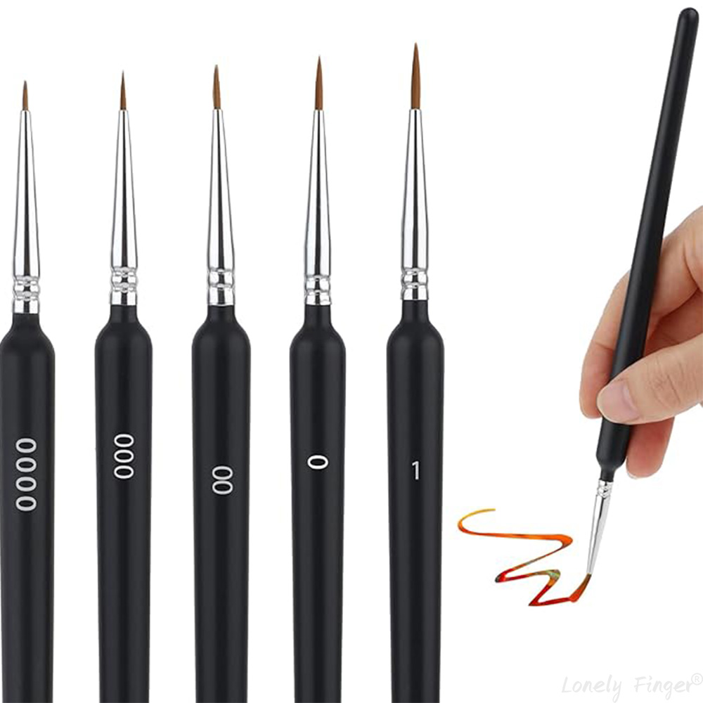 Detailing Brush Set - Набор кистей для рисования, 5/11 шт.,