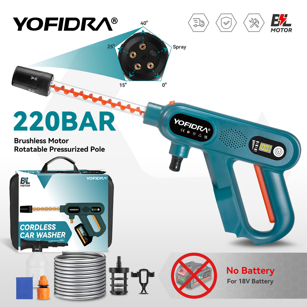 YOFIDRA 3500 Вт Бесщеточный пи – обзор и цена Car Shampoo Ph