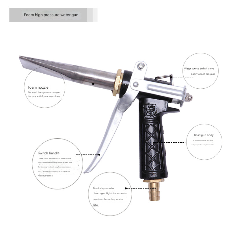 Пенный пистолет для мойки авто – обзор и цена Pressure Washer Foam Gun
