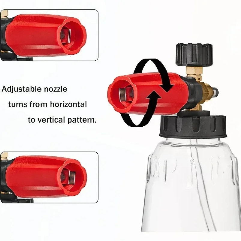 Пеногенератор высокого давлени – обзор и цена Pressure Washer Foam Gun