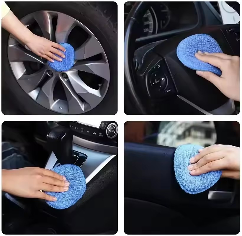 10/1 шт. Мягкие микрофибровые  – обзор и цена Wax Applicator Pad
