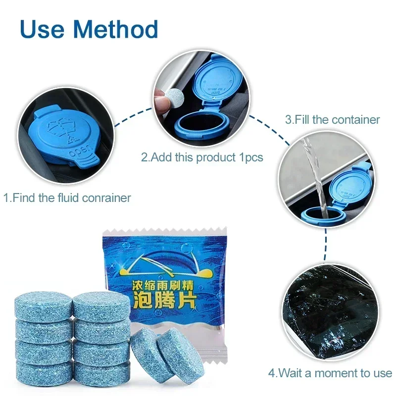 Концентрированные шипучие табл – обзор и цена Glass Cleaner Streak