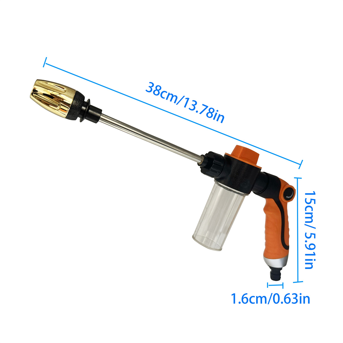 Пистолет для мойки автомобилей – обзор и цена Pressure Washer Foam Gun