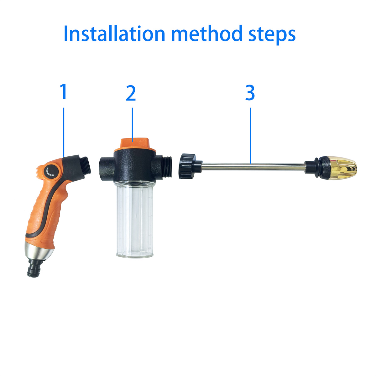 Пистолет для мойки автомобилей – обзор и цена Pressure Washer Foam Gun