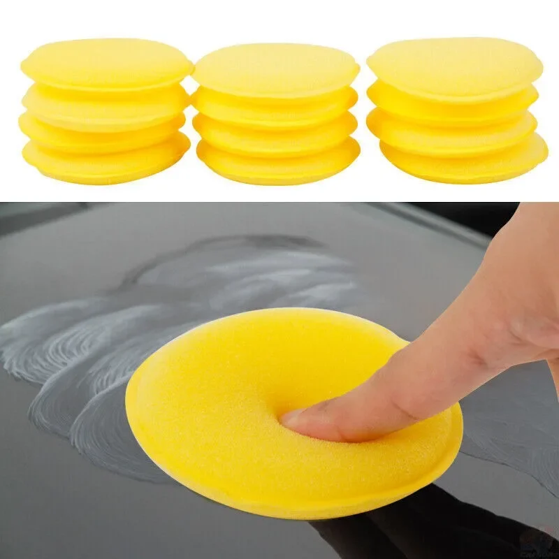 12-36 шт., круглая полировальн – обзор и цена Wax Applicator Pad